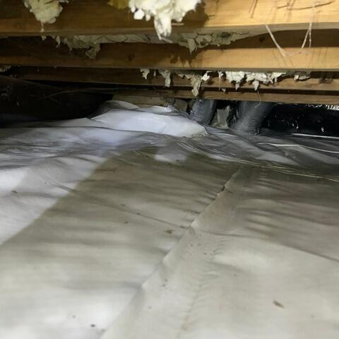 Full crawl space repair in Severn, ON