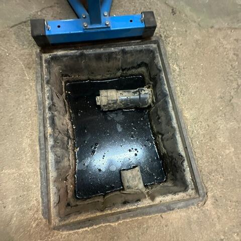 Permanent Basement Waterproofing Solution in Whitby, ON with TripleSafe Sump Pump & IceGuard - Before Photo