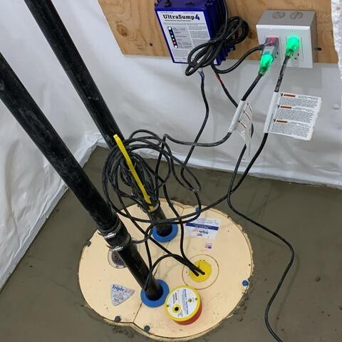 Waterproofing a basement in Barrie, ON