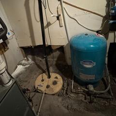 Water infiltration in a basement in Loretto, Ontario