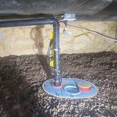 Dampness & Musty Smells in a Crawl Space in Innisfil, Ontario