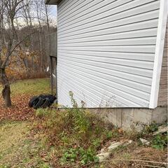 Failing Garage Foundation in Parry Sound, Ontario