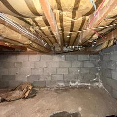 Basement Waterproofing with CleanSpace and Foamax in Greenbank, Ontario