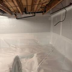 Basement Waterproofing with CleanSpace and Foamax in Greenbank, Ontario