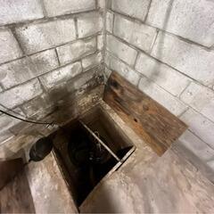 Step cracking in a basement in Stouffville,