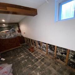 Complete waterproofing system installed in Millbrook, Ontario