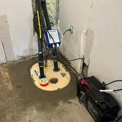Aging sump pump replaced in Port Severn, ON