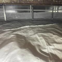 Repairing a sagging basement floor in Etobicoke, Ontario