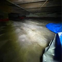 Contaminated crawl space repaired in Pontypool, Ontario