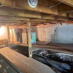 Crawl space repair in Gilford, Ontario