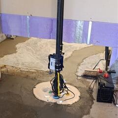 Waterproofing a basement in Unionville, Ontario