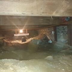 Unhealthy crawl space repaired in New Lowell, ON