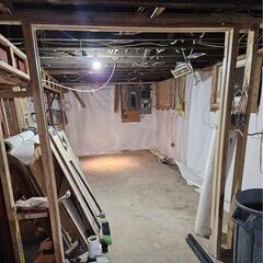 Reparing a failing foundation wall in Toronto, ON