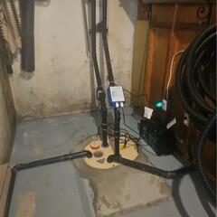 Installing a sump pump system in Port Sydney, ON
