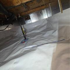 Repairing a musty crawl space in Utopia, ON
