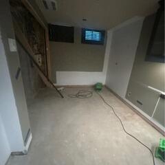 Waterproofing a basement in Midland, ON