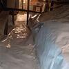 Water damage in a crawl space in Queensville, Ontario