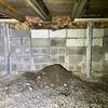 Repairing a crawl space in Everett, ON