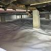 Damp, musty crawl space repaired in Ajax, Ontario
