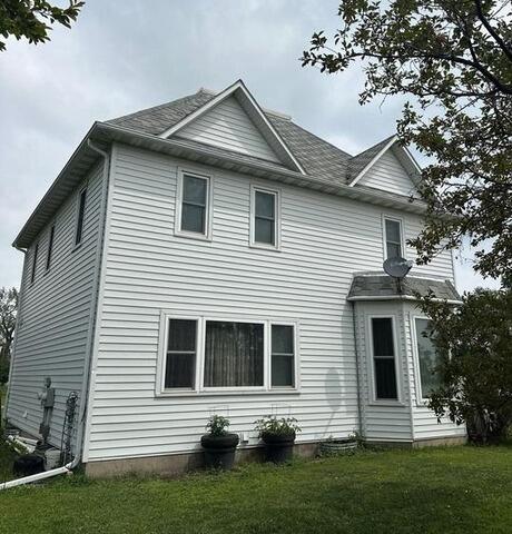 Dazey, ND IKO Dynasty Shingle Roof Replacement - Before Photo