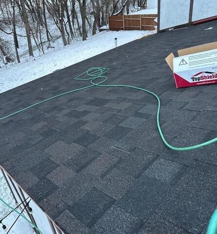 IKO Dynasty Shingles Installed in Moorhouse, MN | Klaus Roofing Way - After Photo