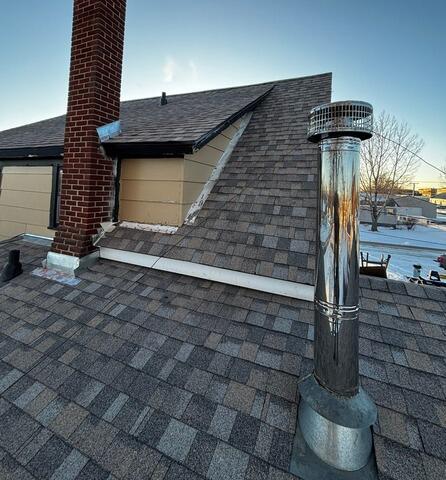 Flat Roof & Asphalt Roof Repalcement in New Rockford, ND | IKO Dynasty Shingles - After Photo