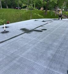 Detroit Lakes, MN Flat Roof Replacement | EPDM Process