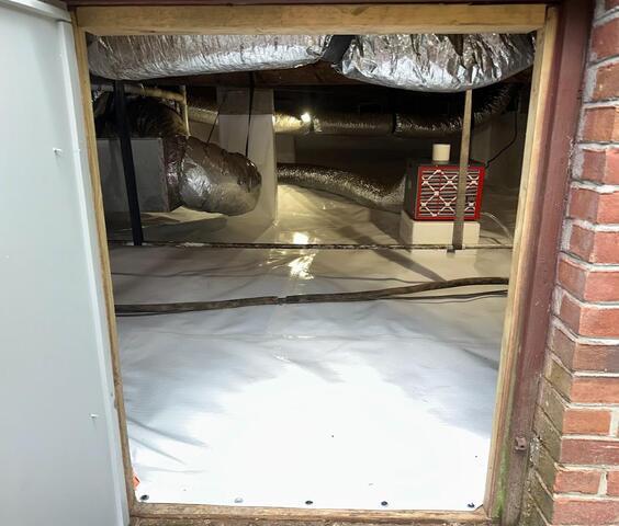 Crawl Space Encapsulation in Tallahassee, FL - After Photo
