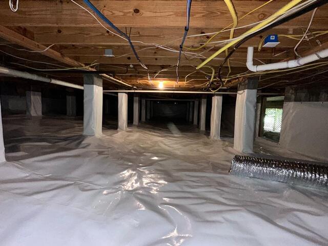 Crawl Space Transformation in Tallahassee, FL - After Photo