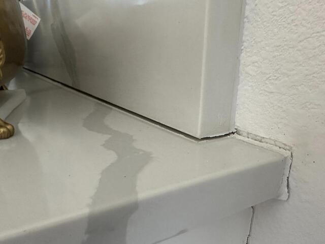 Structural Movement Corrected With SmartJack Support - Before Photo