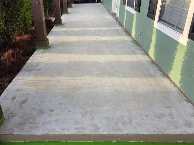 Concrete Coating in Tallahassee, FL - Before Photo