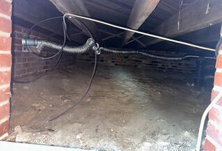 Crawl Space Transformation in Blountstown, FL