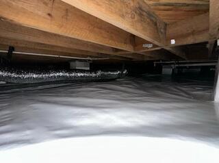 Crawl Space Transformation in Monticello, FL