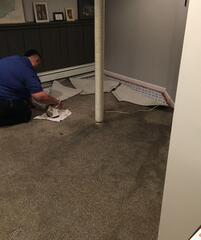 Carpet and Pad Removal in Canton, CT.