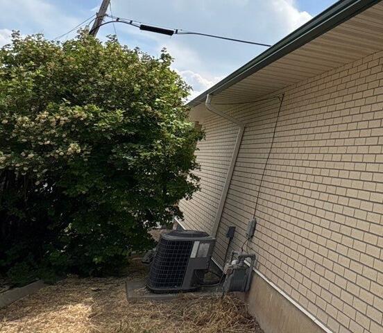 Seamless Gutter Upgrade Protects Sidewall in American Fork - After Photo