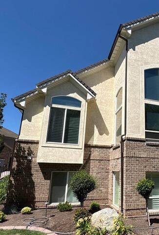 Seamless Brown Gutter Transformation in Draper, UT - After Photo
