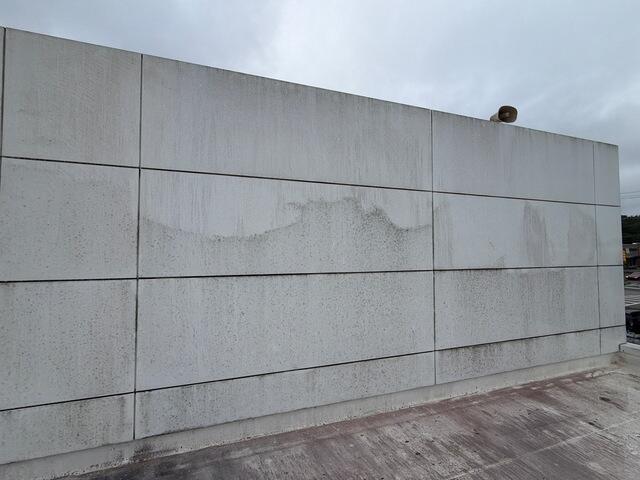 Commercial Soft Washing in Charlotte - Before Photo