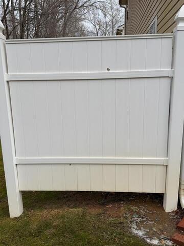 Fence Cleaning in Charlotte, NC - After Photo