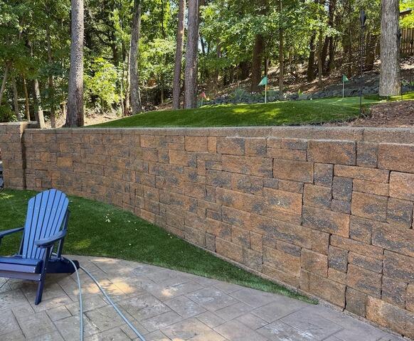 Wall Soft Washing in Charlotte NC - After Photo