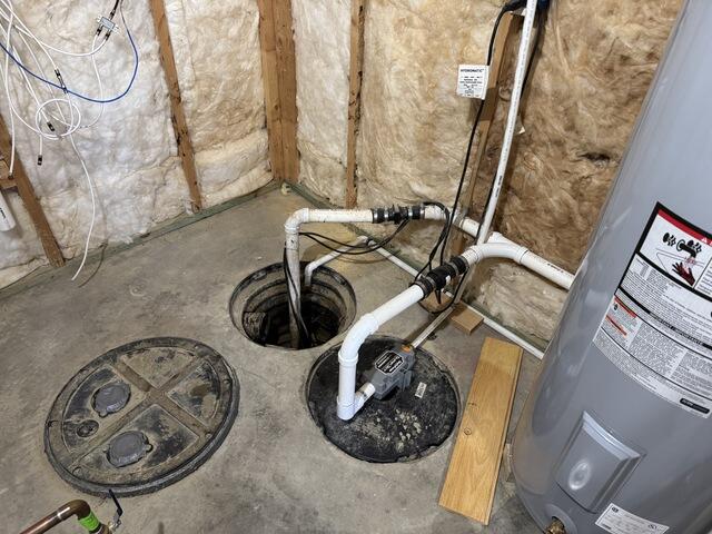 Radon Mitigation - New Haven, IN - Before Photo
