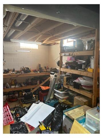 Cleaner, Brighter, Drier Basement in Brunswick, OH - Before Photo