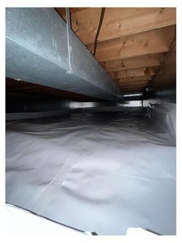 Dirt Crawl Space Renewed by CleanSpace in Amherst, OH
