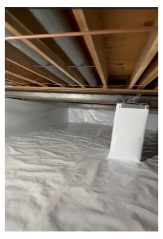 Crawl Space Goes From Humid to Protected in Akron, OH - After Photo