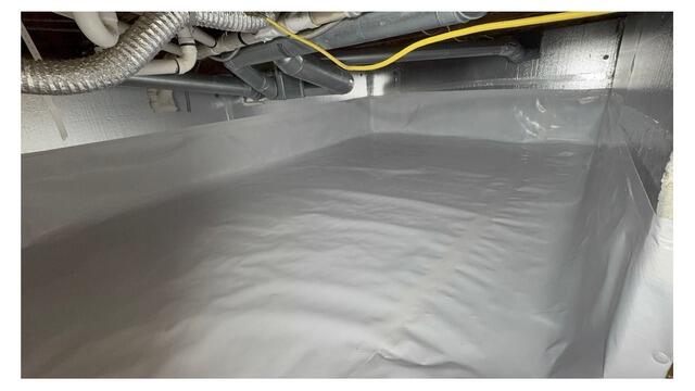 Crawl Space Completely Encapsulated in Sagamore Hills, OH - After Photo