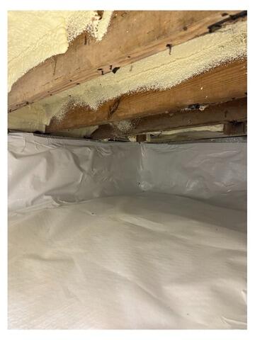 CleanSpace Encapsulates Crawl Space in Lakewood, OH - After Photo