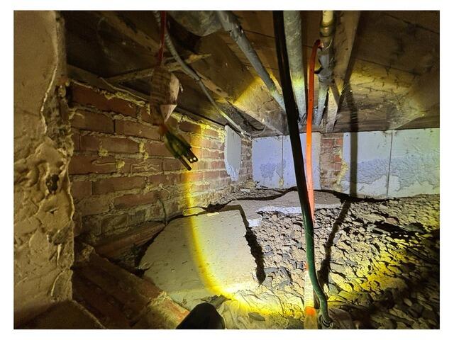 CleanSpace Encapsulates Crawl Space in Lakewood, OH - Before Photo