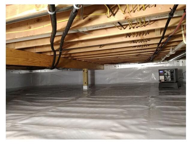 Musty Crawl Space Repaired in Pepper Pike, OH - After Photo