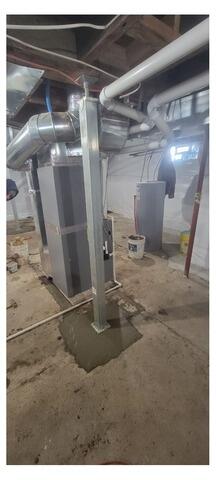 SmartJack Replaces Rusty Beams in Wellington, OH - After Photo