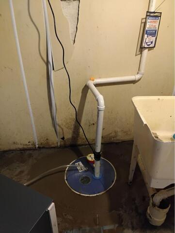 Wet Basement Solutions in Maple Heights, OH - After Photo