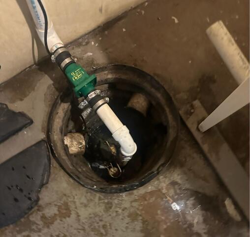 Wet Basement Solutions in Maple Heights, OH - Before Photo